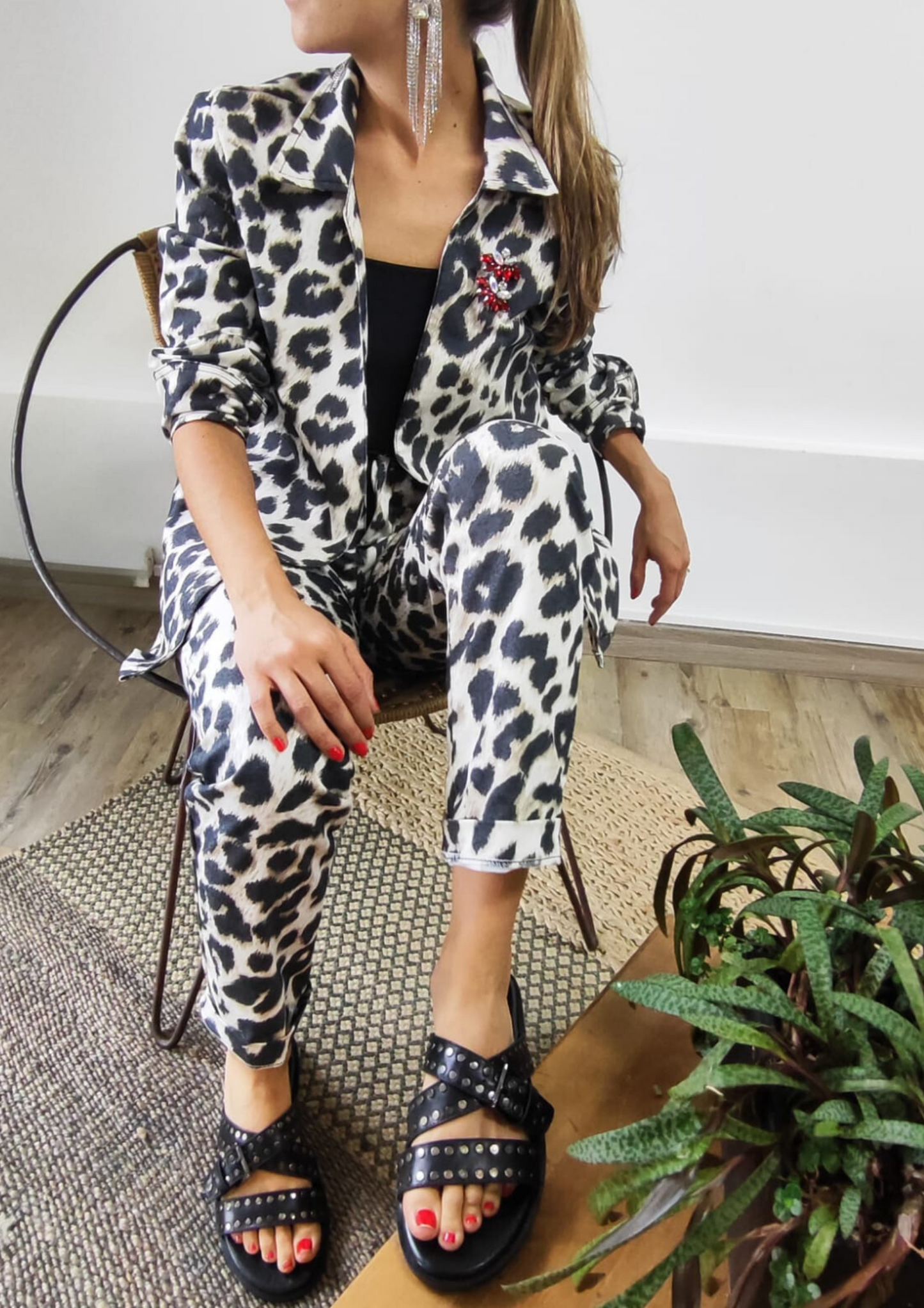 SET ANIMAL PRINT