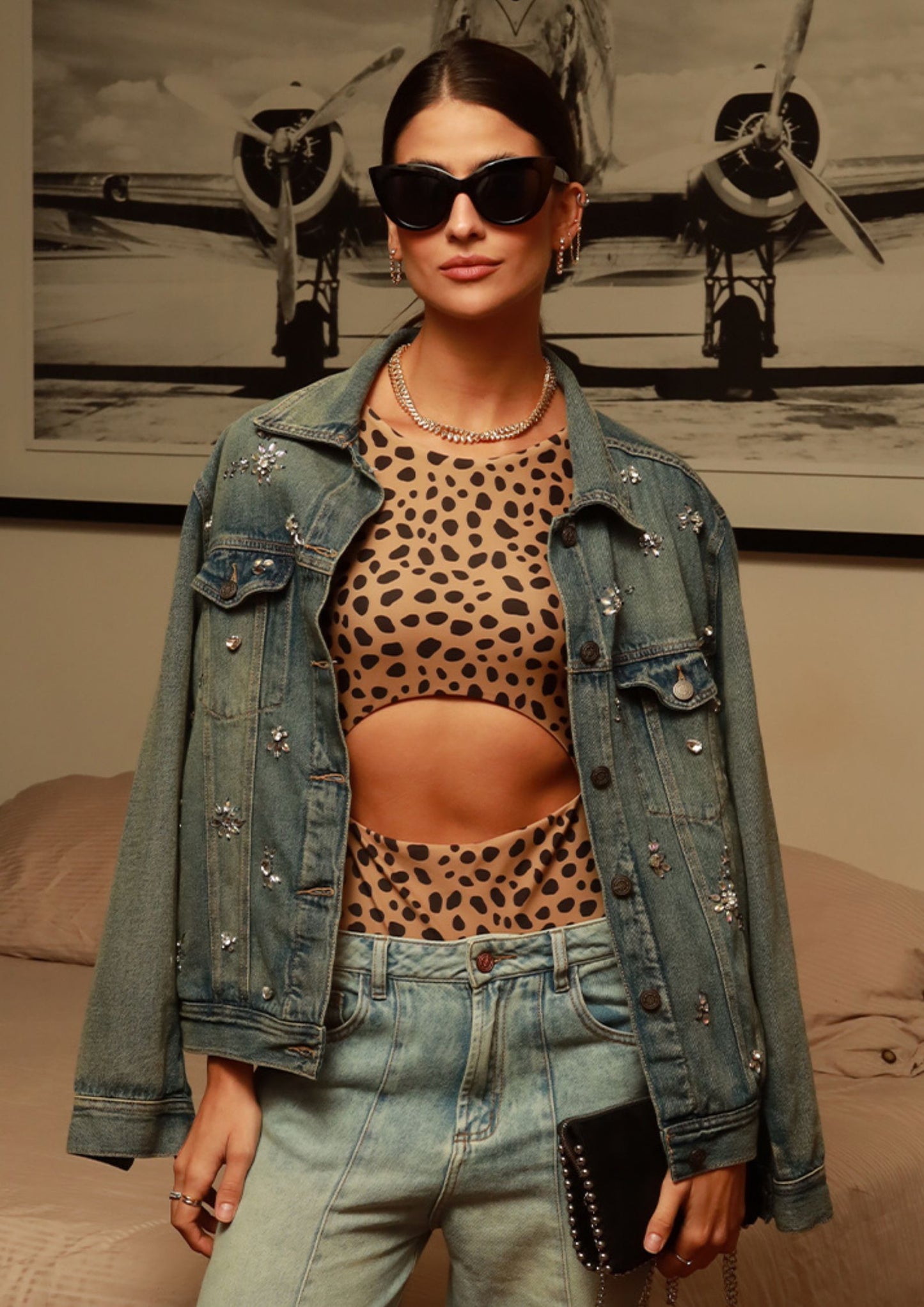 CHAQUETA BORDADA