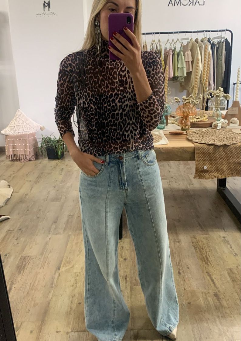 CAMISA PRINT MALLA TEX