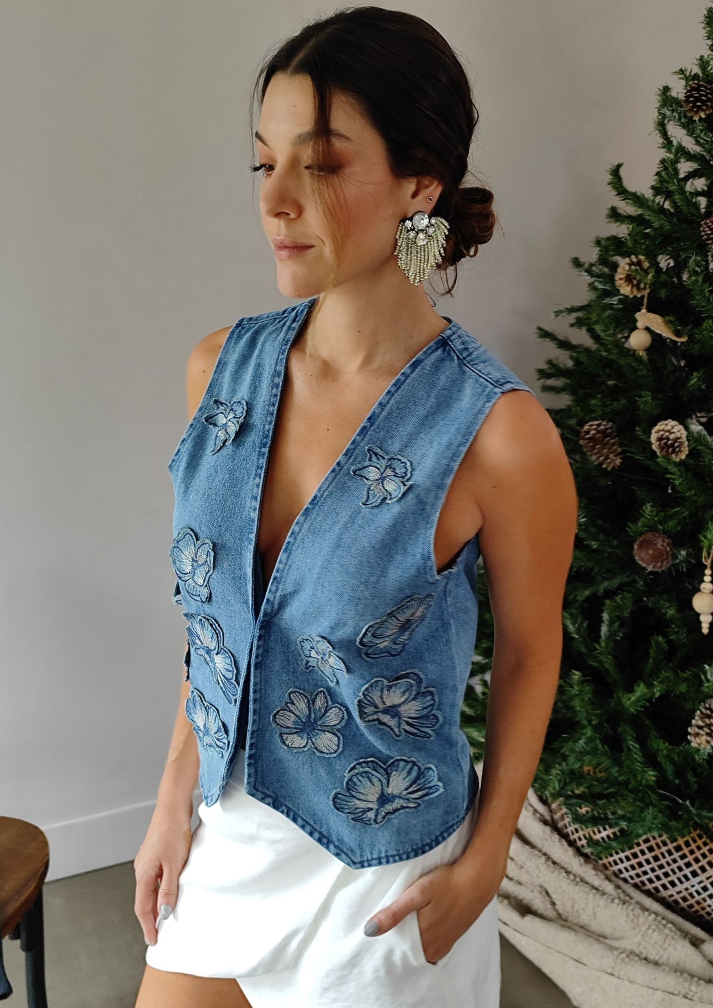 COMBO: CHALECO & ARETAS